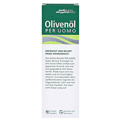 medipharma Olivenl Per Uomo Hydro Mineral Cremegel 50 Milliliter - Rckseite