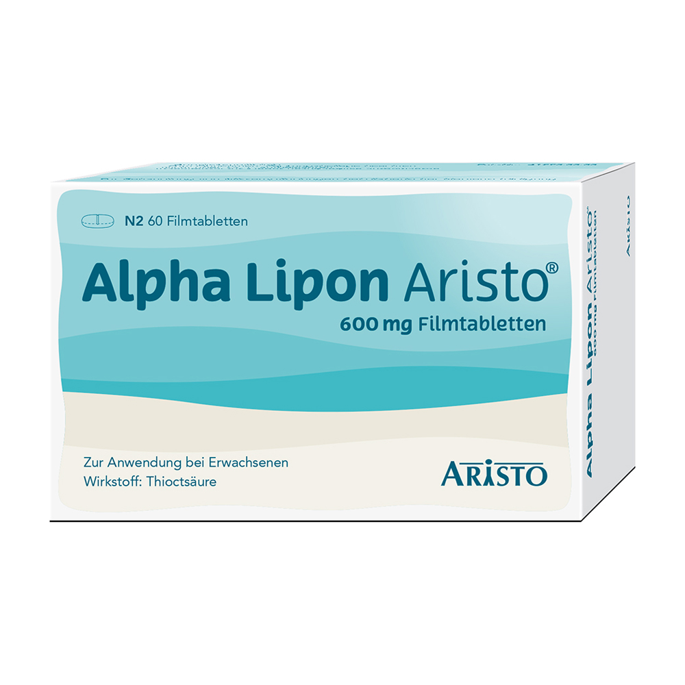 Alpha Lipon Aristo 600mg Filmtabletten 60 Stück