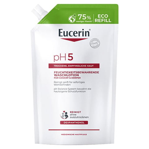 EUCERIN pH5 Waschlotion empfindliche Haut Nachfll 750 Milliliter