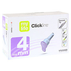 MYLIFE Clickfine Pen-Nadeln 4 mm