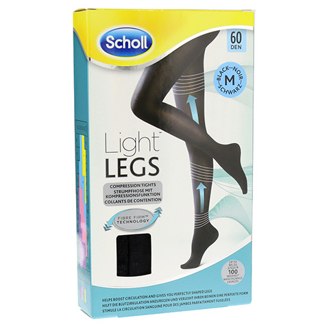 SCHOLL Light LEGS Strumpfhose 60den M schwarz 1 Stck