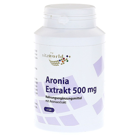 ARONIA EXTRAKT 500 mg Kapseln 120 Stück