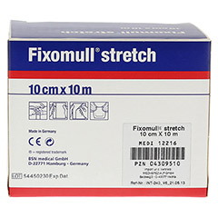 FIXOMULL stretch 10 cmx10 m 1 Stück - Rückseite