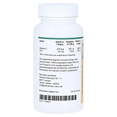 VITAMIN C+ZINK 25 mg Kapseln 90 Stck - Rckseite