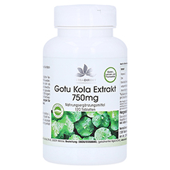 GOTU Kola Extrakt 750 mg Tabletten 120 Stück