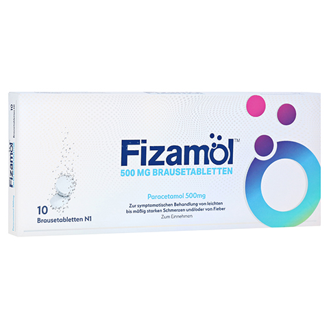 FIZAMOL 500 mg Brausetabletten 10 Stck N1
