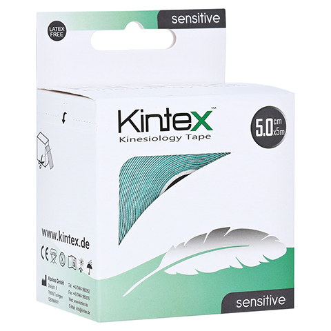 KINTEX Kinesiologie Tape sensitive 5 cmx5 m grn 1 Stck