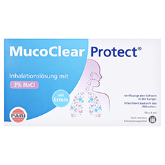 MUCOCLEAR Protect Inhalationslsung 10x5 Milliliter - Vorderseite