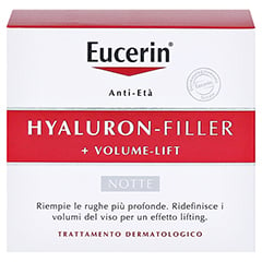Eucerin Hyaluron-Filler + Volume-Lift Nachtpflege 50 Milliliter - Rckseite