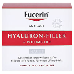 Eucerin Hyaluron-Filler + Volume-Lift Nachtpflege 50 Milliliter - Vorderseite