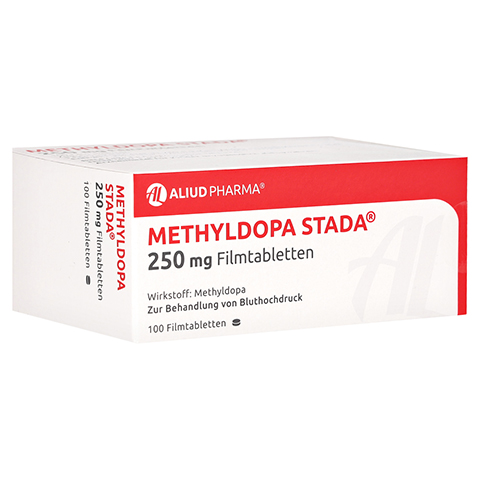 METHYLDOPA STADA 250 mg Filmtabletten ALIUD 100 Stck N3