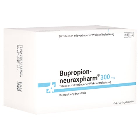 Bupropion-neuraxpharm 300mg 90 Stck N3
