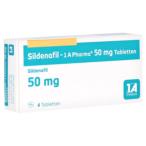 Sildenafil-1A Pharma 50mg 4 Stck