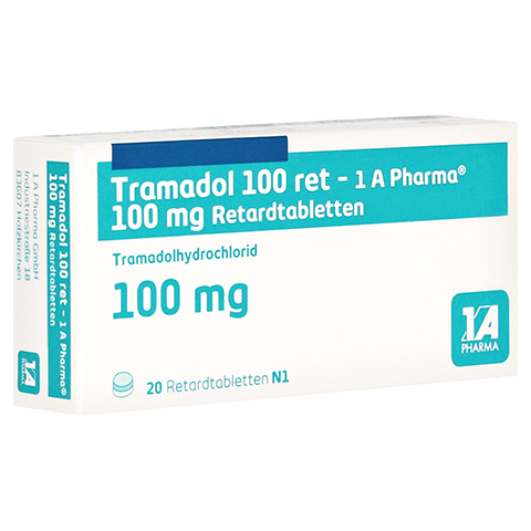 Tramadol 100 ret-1A Pharma 20 Stck N1