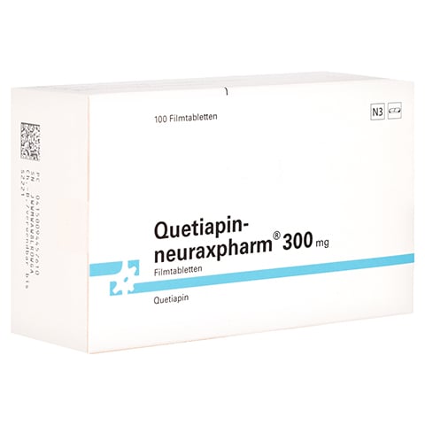 Quetiapin-neuraxpharm 300mg 100 Stck N3