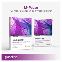 GLANDLINE M-PAUSE forte Menopause+Hopfen Kapseln 30 Stck - Info 1