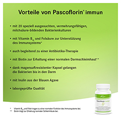 Pascoflorin immun Kapseln 60 Stck - Info 2