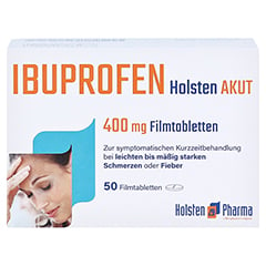 Ibuprofen Holsten akut 400mg 50 Stck - Vorderseite