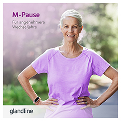 GLANDLINE M-PAUSE forte Menopause+Hopfen Kapseln 30 Stck - Info 4