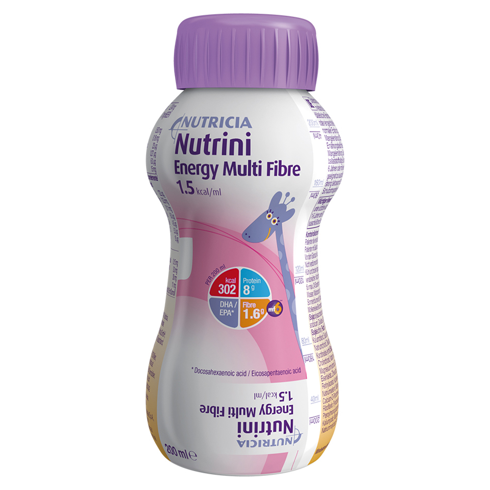NUTRINI Energy MultiFibre Flasche 200 Milliliter online bestellen