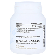 L-TRYPTOPHAN 500 mg Kapseln 60 Stück - Linke Seite
