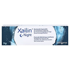Xailin Night Augensalbe 1x5 Gramm - Vorderseite