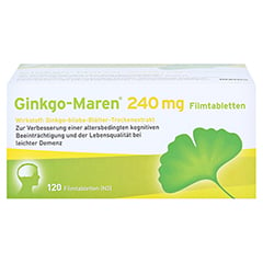 Ginkgo-Maren 240mg 120 Stck N3 - Vorderseite