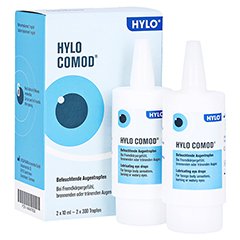 HYLO-COMOD Augentropfen 2x10 Milliliter