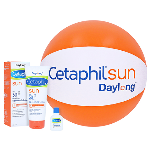 Cetaphil Sun Daylong SPF 30 Liposomale Lotion 200 ml + Sondergre Reinigungslotion + Wasserball 1 Stck