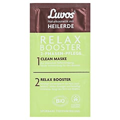 LUVOS Heilerde Relax Booster&Clean Maske 2+7,5ml 1 Packung