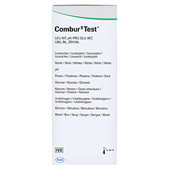 COMBUR 9 Test Teststreifen 50 Stck - Linke Seite