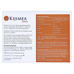 KIJIMEA Immun Pulver 7 Stück - Rückseite