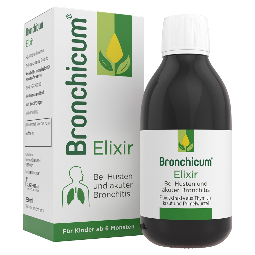 Bronchicum Elixir Flüssigkeit zum Einnehmen 250 Milliliter