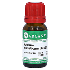 NATRIUM MURIATICUM LM 3 Dilution 10 Milliliter N1