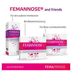 FEMANNOSE N Granulat Portionsbeutel + gratis FEMAVIVA TEE 60 Stck - Info 8
