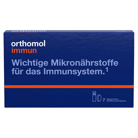Orthomol Immun Trinkfläschchen/Tabletten 7 Stück