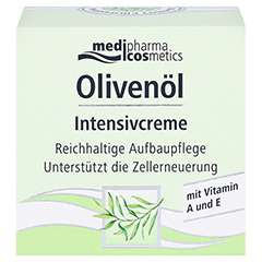 medipharma Olivenöl Intensivcreme 50 Milliliter - Vorderseite