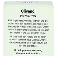 medipharma Olivenöl Intensivcreme 50 Milliliter - Rückseite