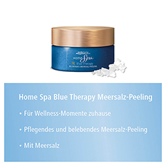 HOME SPA Blue Therapy Meersalz-Peeling 250 Gramm - Info 2