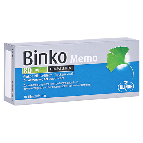 Binko Memo 80mg 30 Stck N1