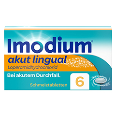 Imodium akut lingual 6 Stück