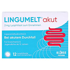 Lingumelt akut 2mg Lyophilisat zum Einnehmen 12 Stück N1 - Vorderseite