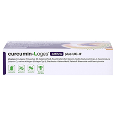 CURCUMIN-LOGES arthro plus UC-II Kapseln 60 Stck - Oberseite