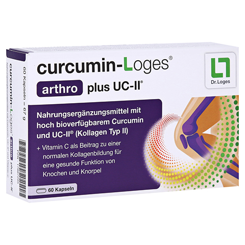 CURCUMIN-LOGES arthro plus UC-II Kapseln 60 Stck