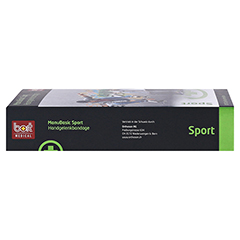 BORT ManuBasic Sport Bandage re.L schw./grün 1 Stück - Linke Seite