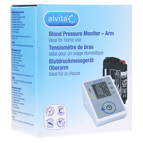 ALVITA Blutdruckmessgerät Oberarm 1 Stück