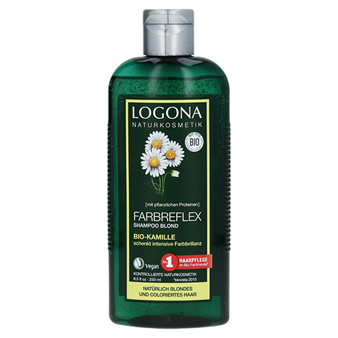 LOGONA Farbreflex Shampoo Blond Bio-Kamille 250 Milliliter