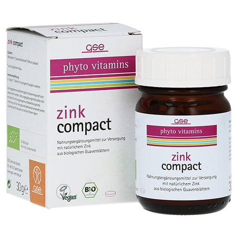 GSE Zink Compact Bio Tabletten 60 Stck