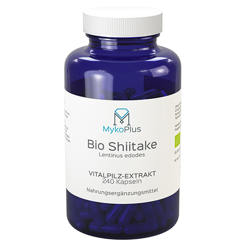 MYKOPLUS Bio Shiitake Vitalpilz-Extrakt Kapseln 240 Stck