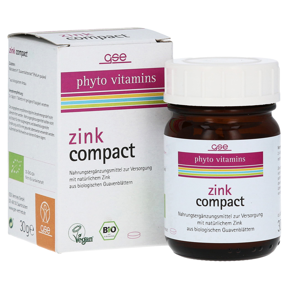 GSE Zink Compact Bio Tabletten 60 Stück